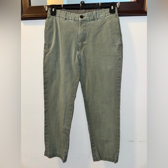 Uniqlo Pants - Uniqlo Smart Ankle 2 Way Stretch Cotton Green Pants Size Small